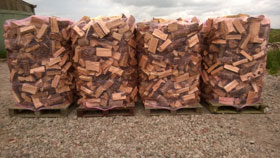 6.8 Cubic Meters Loose Tipped Ready To Burn Stove Wood Logs